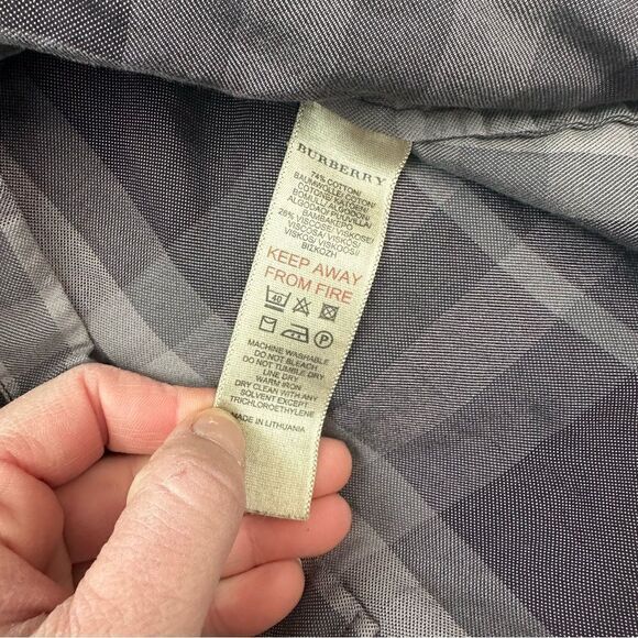 [Burberry] Girls Purple Tunic Shirt Dress - Size 5T - Picture 4 of 6